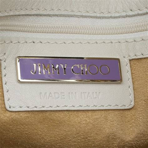 fake jimmy choo purple leather bag|jimmy choo handbag logo.